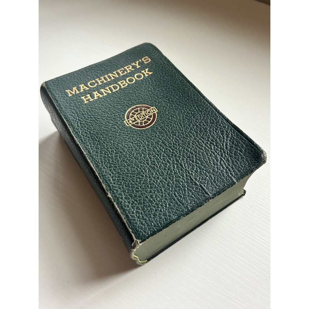 Machinery's Handbook 14th Edition 3rd Print 1951 Industrial Press Oberg & Jones